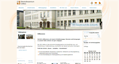 Desktop Screenshot of osz-cottbus.de